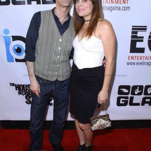 Gregory Blair with Tiffani Brooke Fest at The House Across The Street red carpet screening Photo skills of Bob Delgadillo Events Photographer