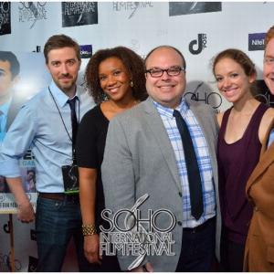 Director Jeff Barry and the cast of Human Resources Sick Days Arent A Game at the 2014 SOHO International Film Festival