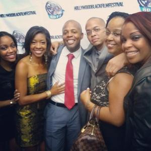 with my fam at the premiere of Frat Brothers