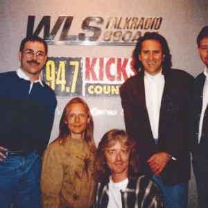 Ken Scott with Matt McCann back in our days at WLS and 947 Kicks Country in Chicago