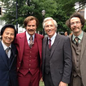 Will Ferrell and Fred Galle in Anchorman 2 The Legend Continues 2013