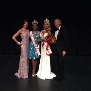 Fred Galle Pageant Host & Emcee with Wendy Galle, Mrs. America Austen Williams and Mrs. South Carolina Meredith Kirk