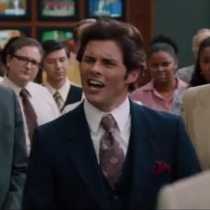 Anchorman The Legend Continues James Marsden and Fred Galle