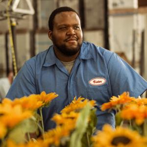 R Charles Wilkerson as Sunflower Guy in the Illinois Lottery Commercial The Good Life