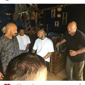 On set in Agua Dulce for new web series called Killem AllLos Angeles I play Fernando vicious leader of The Realeza