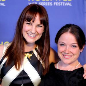With Erin Coleman at the HollyWeb Festival '14 for 
