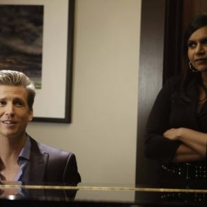 Still of Josh Meyers and Mindy Kaling in The Mindy Project 2012