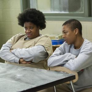 Still of Adrienne C Moore and Samira Wiley in Orange Is the New Black 2013