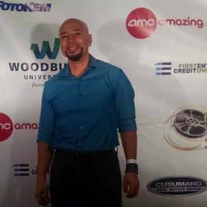 Stranger at the Pentagon Screening Burbank International Film Festival 2014 Red Carpet photo of Armando DuBon Jr