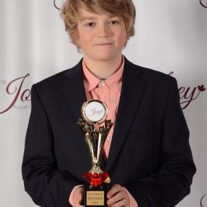 2015 Joey Award Winner Liam Dickinson - Best Guest Star for The Haunting Hour (Mrs. Worthington)