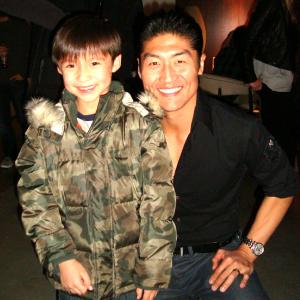 Brian Tee and Forrest Wheeler at the Mortal Kombat: Legacy Wrap Party