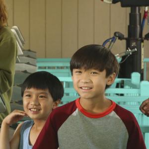 Still of Forrest Wheeler and Ian Chen in Fresh Off the Boat 2015
