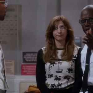 Still of Andre Braugher and Chelsea Peretti in Brooklyn NineNine 2013