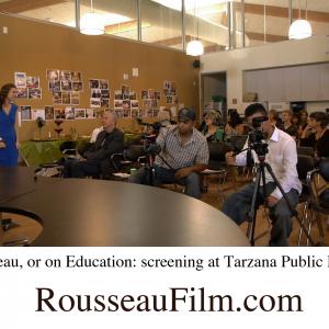 Rousseau, or on Education: film screening in Tarzana Public Library
