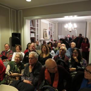 Screening of Istanbul Unveiled at the American Turkish Association of Washington D.C. (ATA-DC) in December 2013.