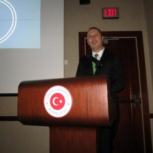Screening of Istanbul Unveiled at the Turkish Embassy in Washington DC. in December 2013.