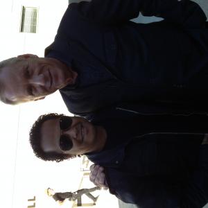 with James Woods