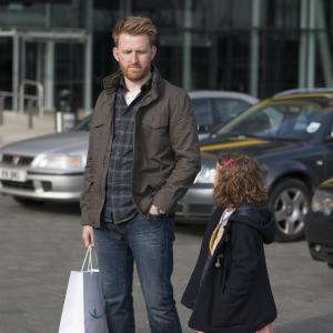 Still of Tom GoodmanHill and Pixie Davies in Humans 2015