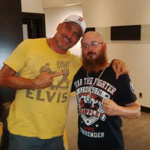 UFC FighterActor Bas Rutten and me