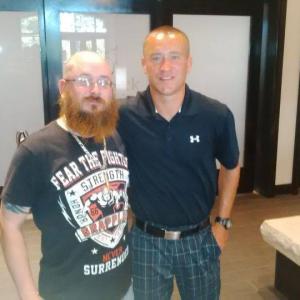UFC Fighter Mark Hominick and me