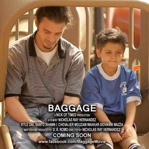 Giovanni and Kyle dal Santo on set of Baggage August 2012