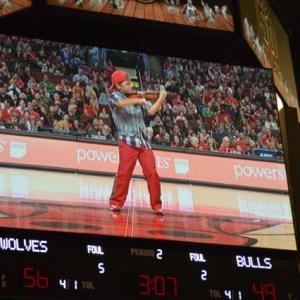 Featured Performer on Nov 7 2015 Chicago Bulls Time Out