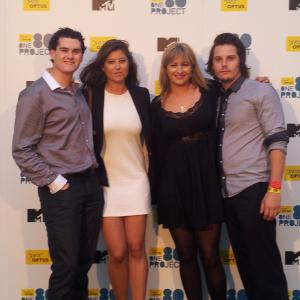Cast of 'Starfish' at the Optus 180 Sydney finals