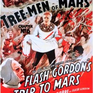 Buster Crabbe Jean Rogers and C Montague Shaw in Flash Gordons Trip to Mars 1938