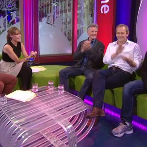 Alex Flynn on the BBC1 One Show October 17 2012 With Michael Palin and Alexander Armstrong