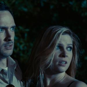 Still of Lindsay Anne Williams and Joseph VanZandt in The Hollow 2016