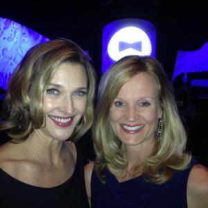 With Brenda Strong at the Black Tie Dinner in Dallas Tx
