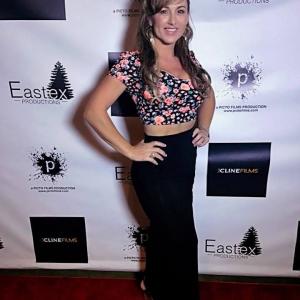 ActressProducer Sheri Davis at Picto Films private screenings and red carpet