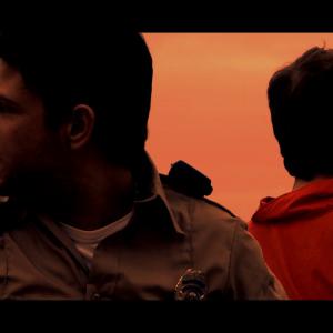 Production Still for Red Sky (Short Film)