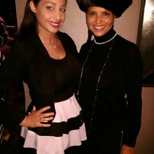 Actress Victoria Rowell and I