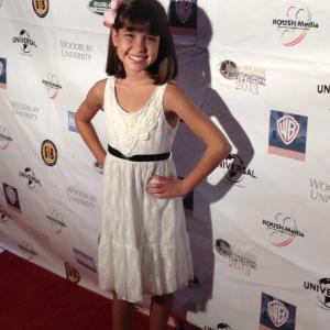 Molly Jackson at the Burbank International Film Festival 2013