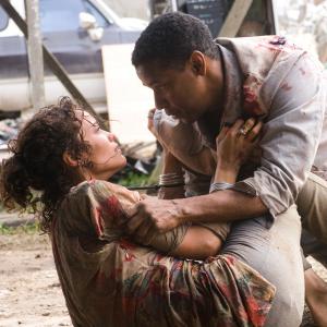 Still of Denzel Washington and Paula Patton in Deja Vu 2006