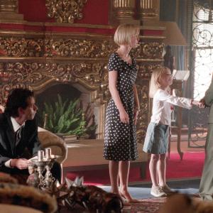 Still of Denzel Washington Marc Anthony Dakota Fanning and Radha Mitchell in Degantis zmogus 2004