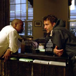 Still of Denzel Washington and Clive Owen in Savas zmogus 2006