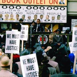 Still of Denzel Washington in Malcolm X 1992