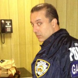 Dwayne Rivera as a detective for the NYPD Gang Unit Blue Bloods CBS network season 3 finale 2013