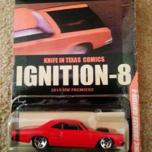 HOT WHEELS IGNITION-8 2015 Prototype diecast release for forthcoming comic in SEP14