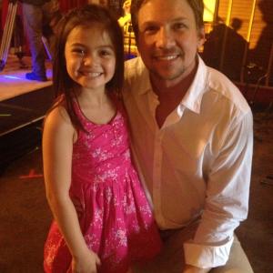 Me and Marc Blucas on the set of episode 1 of Killer Women