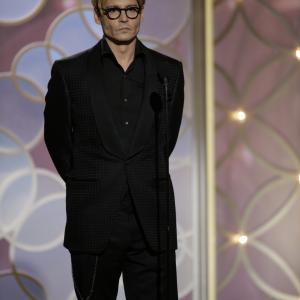 Johnny Depp at event of 71st Golden Globe Awards 2014