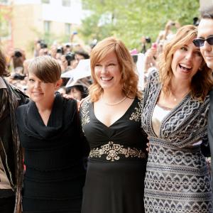 Johnny Depp, Damien Wayne Echols, Natalie Maines, Amy Berg and Lorri Davis at event of West of Memphis (2012)