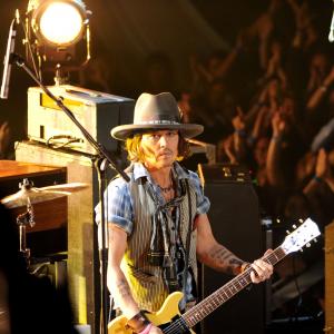 Johnny Depp at event of 2012 MTV Movie Awards 2012