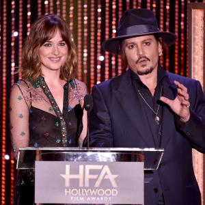 Johnny Depp and Dakota Johnson