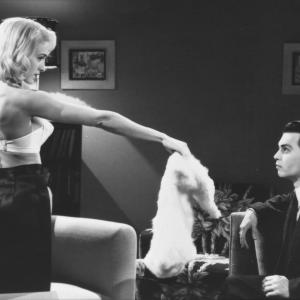 Still of Johnny Depp and Sarah Jessica Parker in Ed Wood 1994