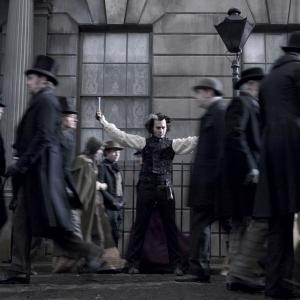 Still of Johnny Depp in Sweeney Todd The Demon Barber of Fleet Street 2007