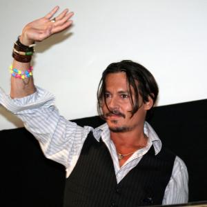 Johnny Depp at event of Alisa stebuklu salyje 2010