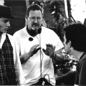 Still of Johnny Depp Aidan Quinn and Jeremiah S Chechik in Benny amp Joon 1993